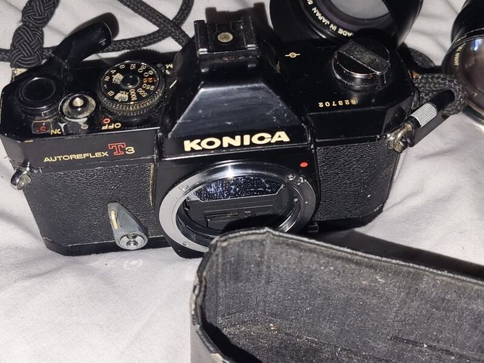 Konica camera and lenses rare