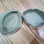 Wedgwood jasperware green lidded box Image 3