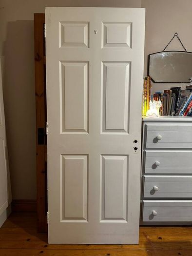 Solid pine 6-panel internal doors