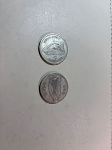 Two Irish florin 1937 & 1939