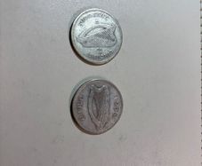 Two Irish florin 1937 & 1939