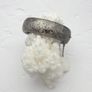 Rare Sterling Silver Chunky Chester Bangle, 1947 Image 8