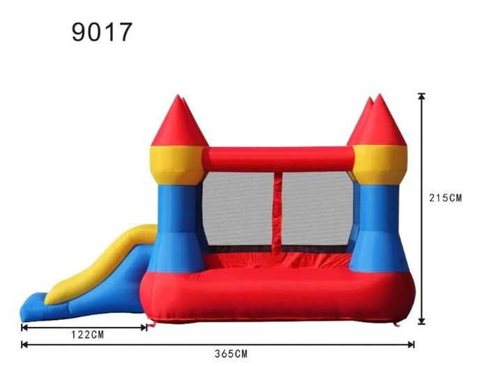 Happy Hop bouncy castle with slide & electric blower