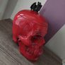 Halloween Red Ceramic Skull Candy Dish Image 7