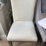 Single fabric and stud chair . FINAL REDUCTION Image 3