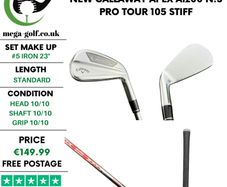 New Callaway Apex Ai200 #5 Iron 23 Degree / N.S Pro Tour 105 Stiff