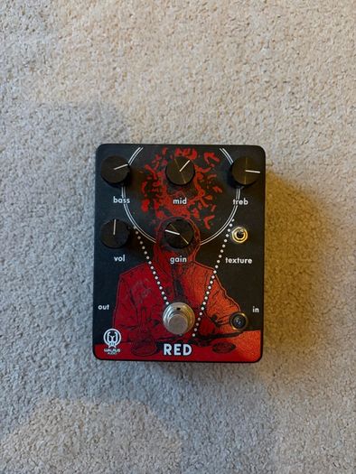 Walrus Red guitar pedal