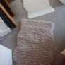2 small rugs- ikea- sheepskin imitations Image 2