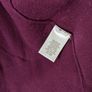 Purple Cotton Blend Cardigan Size XS Image 4