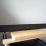 The Hitachi AXS014BTU is a compact 30W 2-channel TV soundbar featuring Bluetooth Image 2