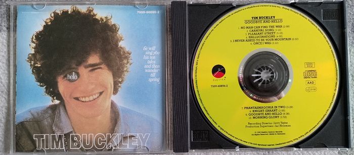 Tim Buckley - Goodbye And Hello CD (1989) Reissue Folk Psychedelic Rock EX+