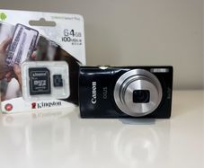 Canon IXUS 185 Digital Camera + 64GB Memory Card