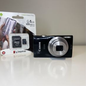 Canon IXUS 185 Digital Camera + 64GB Memory Card