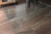 Glass tempered coffee table