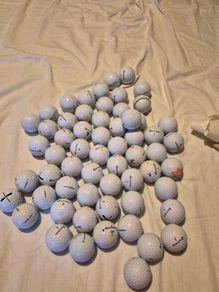 golf balls taylormade balls are like new quality or very good