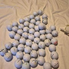 golf balls taylormade balls are like new quality or very good