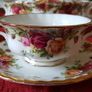 13 Piece Royal Albert Old Country Roses Bone China Gold Gilt Soup Coupe Set With Lidded Tureen Made In England Image 8