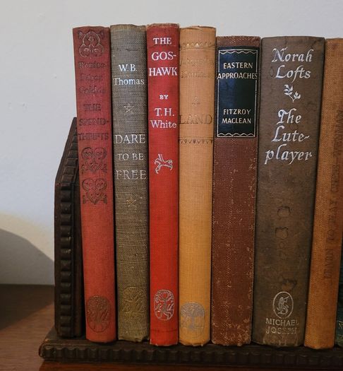 Antique book slide