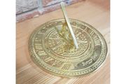 Sun Dial Brass Roman Numerals H280