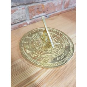 Sun Dial Brass Roman Numerals H280