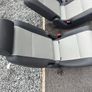 Van Rear Seats.Double-Single.Grey/Black Good Condition Image 4