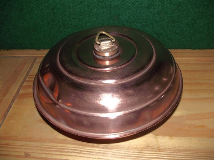 Vintage Copper Bed Warmer