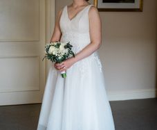 White One wedding dress