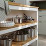 IKEA kitchen island and high chairs Image 5
