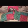 Owl picture and cushions Image 4