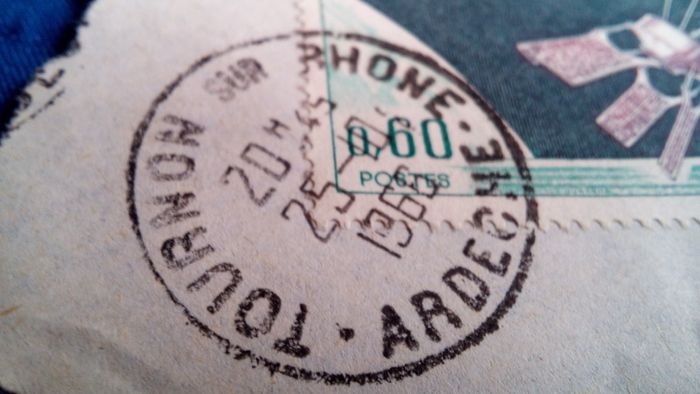 Republique Francaise Stamp - Satellite D1.