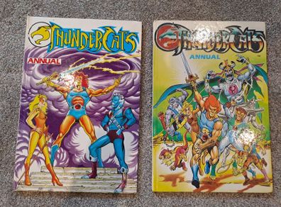 Vintage Thundercats annuals 1980s