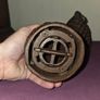 Pair of Cast Iron Pine Cone Shaped Tealight Holders Image 4