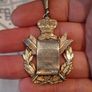 1922 Royal Order Of The Buffalo Sterling Silver Medal 20.6G Image 2