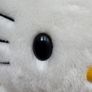 Build A Bear Hello Kitty With Heart Bow Sanrio 2010 red marks on the fur approx. 45 cm. Used Please see photos Image 4
