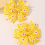 2pcs/pack flowers Printed Hair Clips Image 2