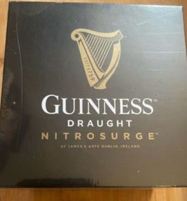 Guinness beer Draught Nitrosurge Device