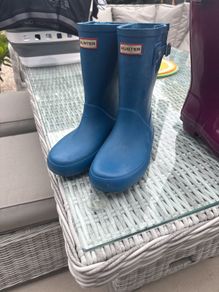 Hunter Welly Boots in Box Boys UK 13 EU32