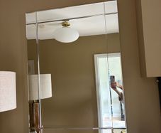 Beautiful mirror with bevelled edges