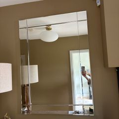 Beautiful mirror with bevelled edges