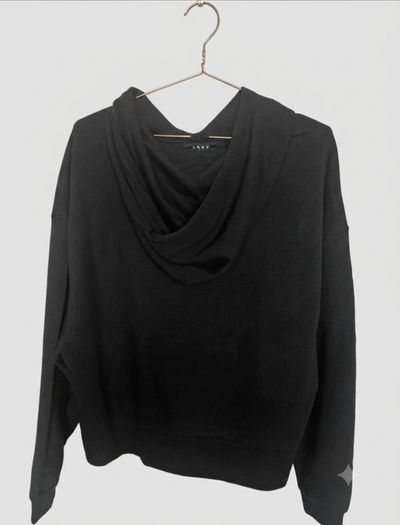 DKNY Sport Cropped Hoodie Women's Black s. S