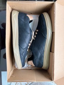 Brand New Premium Leather Trainers (Size UK 9 / EU 43)