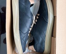 Brand New Premium Leather Trainers (Size UK 9 / EU 43)