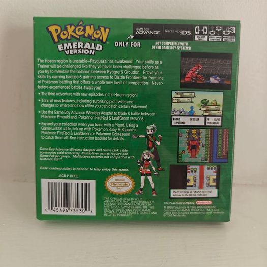 Pokemon Emerald Gameboy Advance GBA