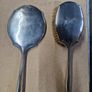 Antique silver Mirror & brush set Image 3