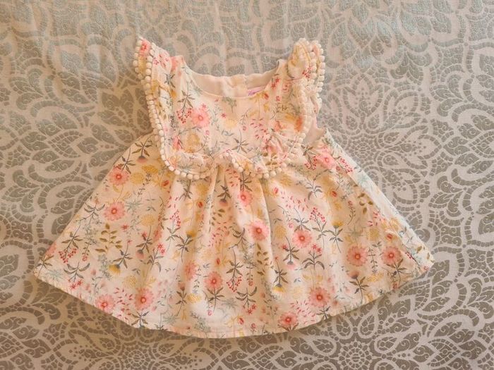 New designer baby girl dress 3-6M