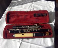 Antique Flute ,  Ivory head