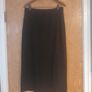 Grazia  Black  Kint A-Line Skir t.   .18.  NEW. Image 2