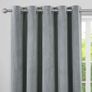 New Blackout & Thermal Curtains (230cm x 170cm) || Sleek Silver Colour Image 2