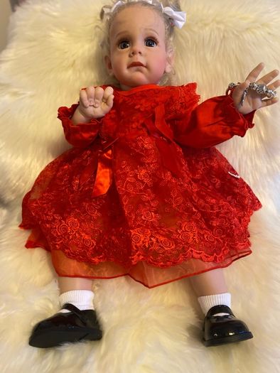 Beautiful reborn doll with soft body