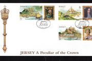 2004 Jersey Jersey - "A Peculiar of the Crown" Commemorative Stamps First Day Cover (FDC)